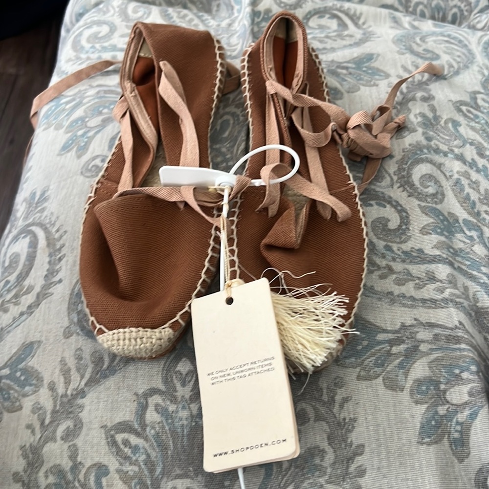 Doen Savadore Espadrilles Baked Clay
